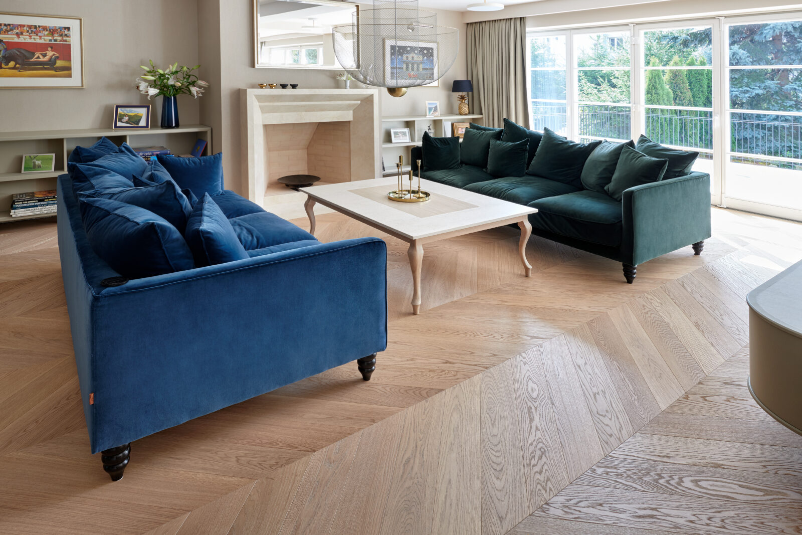 Podłoga drewniana dębowa