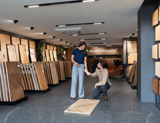 Wybór podłogi w Centrum Wyposażenia Wnętrz Bartycka