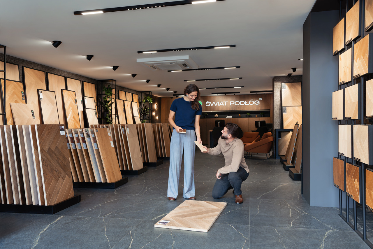 Wybór podłogi w Centrum Wyposażenia Wnętrz Bartycka